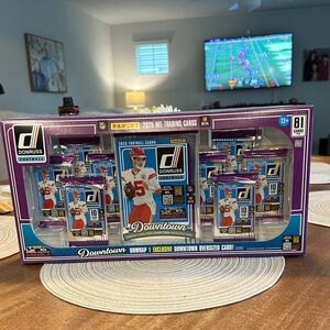 Panini Donruss 2025 NFL Trading Cards - Purple and White